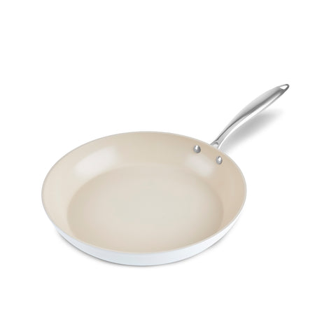 Karaca Swiss Crystal Almond Cream, Keramische Pannen, 30cm