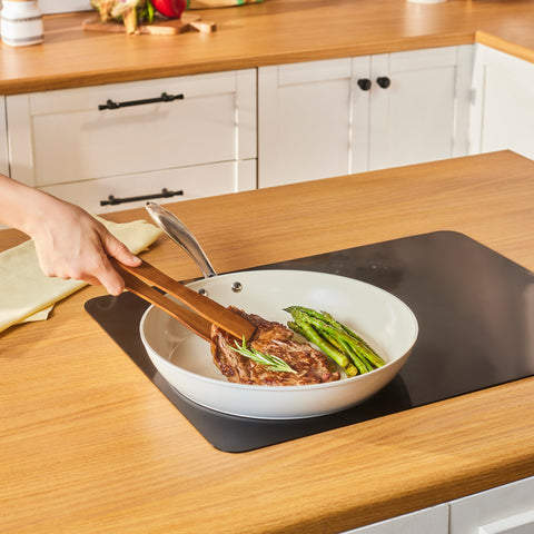 Karaca Swiss Crystal Almond Cream, Keramische Pannen, 32cm