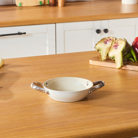 Karaca Swiss Crystal Almond Cream, Keramische Pannen, 16cm