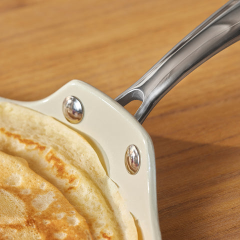 Karaca Swiss Crystal Almond Cream, Pancake Pan, 25cm