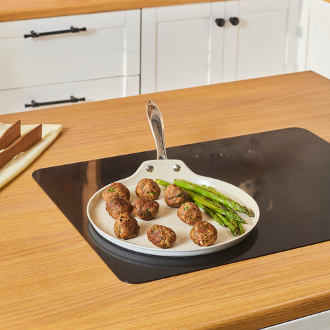 Karaca Swiss Crystal Almond Cream, Pannenkoekenpan, 28cm