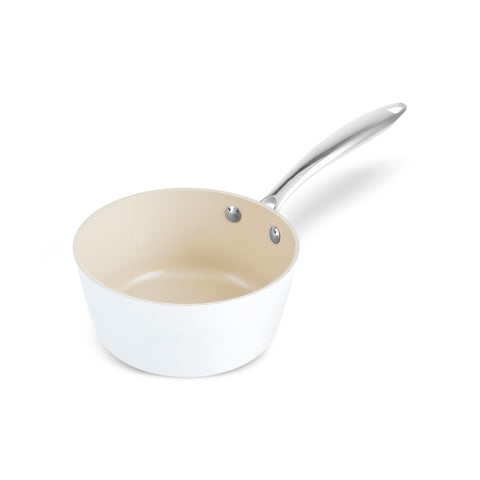 Karaca Swiss Crystal Almond Cream Sauce Pan 16 Cm