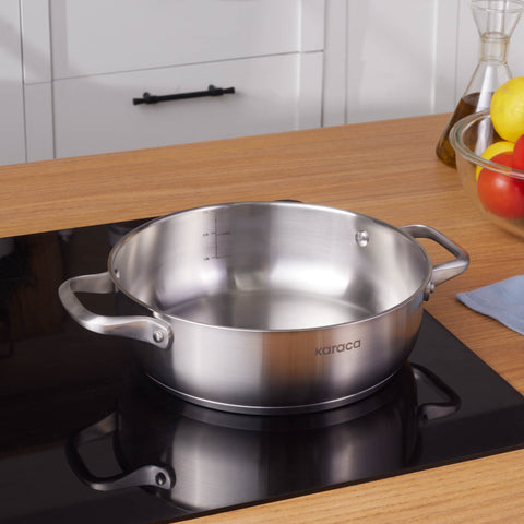 Karaca Elite, Stalen Pot, 24cm, 3L