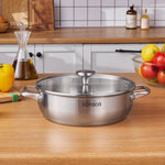 Karaca Elite, Steel Shallow Casserole, 26cm, 3.4L