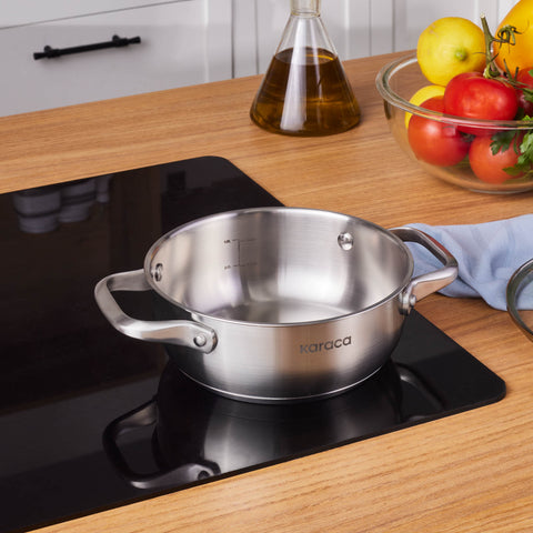 Karaca Elite, Stalen Pot, 18cm