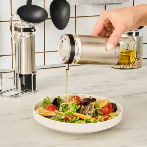 Karaca Stellum, 3-Piece Oil and Vinegar Bottle Set, Inox
 