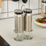 Karaca Stellum, 3-Piece Oil and Vinegar Bottle Set, Inox
 