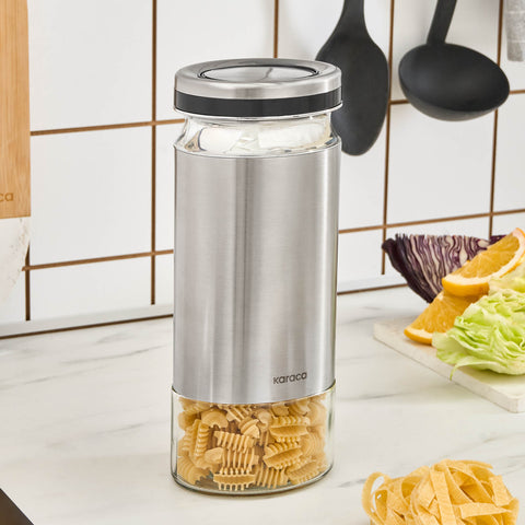 Karaca Stellum, voorraadpot, 1210 ml, roestvrij staal