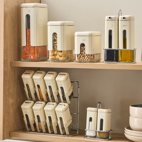 Karaca Luminous, Storage Jar, 1210 ml, Cream  