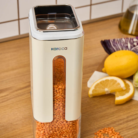 Karaca Luminous, Storage Jar, 1210 ml, Cream  