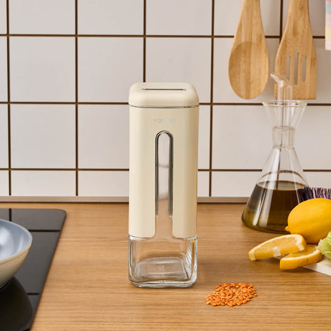 Karaca Luminous, Storage Jar, 1210 ml, Cream  