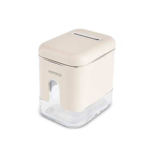 Karaca Luminous, Voorraadpot, 480 ml, Crème