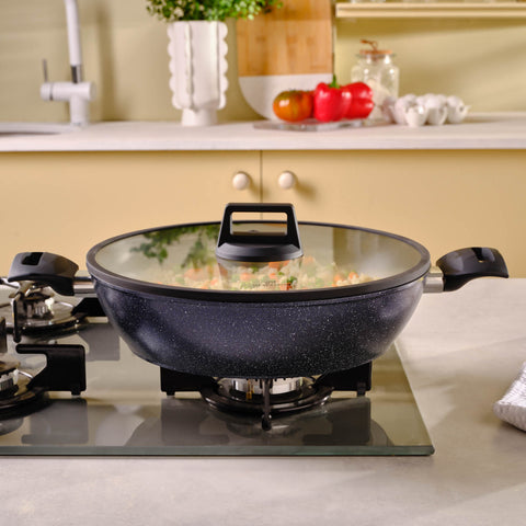 Karaca Aqua Granite Shallow Cookware 30 cm  