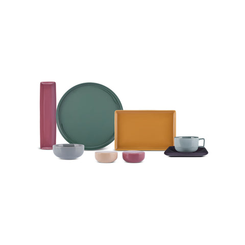 Karaca Forever Bone Monaco 28-Delige Ontbijtset Voor 6 Personen