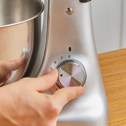 Karaca Multicast Plus Vleesmolen / Worstmaker / Kibbeh Koekjesopzetstuk / Deegkneedmachine Zilver 5L