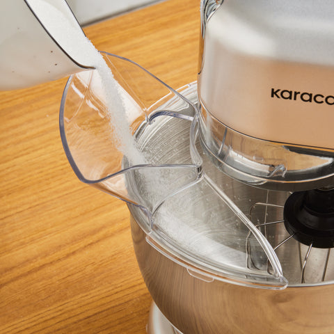 Karaca Multicast Plus Vleesmolen / Worstmaker / Kibbeh Koekjesopzetstuk / Deegkneedmachine Zilver 5L