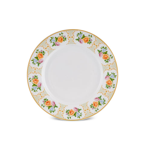 Karaca Forever Bone Britrose 53-delige Dinnerset voor 12 Personen