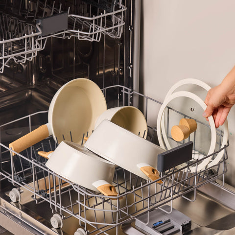 Karaca Swiss Crystal Almond Cream 12 pcs Cookware Set