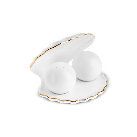 Karaca Fine Pearl Extra Shell 55-Piece 12-Person Dinner Set Gold