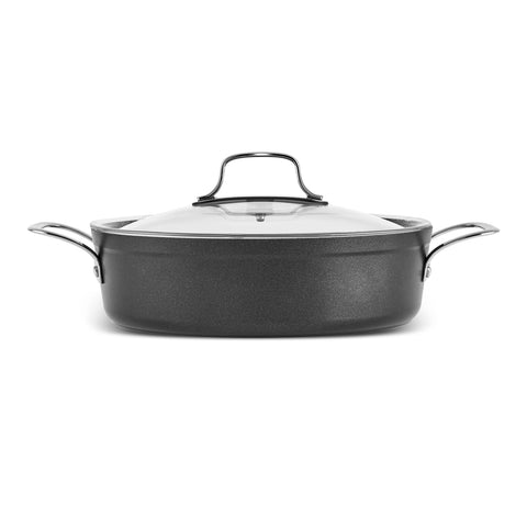 Karaca Biogranit Power-Inox Monet – 8-delige pannenset Zwart