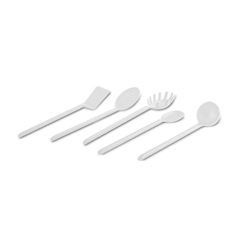 Karaca Simple 5-delige Keukengerei Set, Wit
