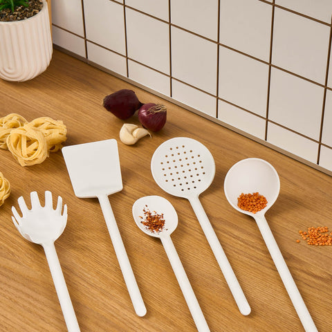 Karaca Simple 5-delige Keukengerei Set, Wit