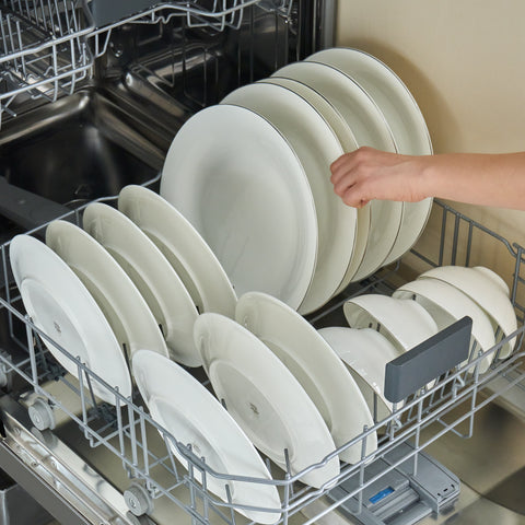 Karaca Fine Pearl Extra Argento Platin 55-Piece Dinner Set For 12 People