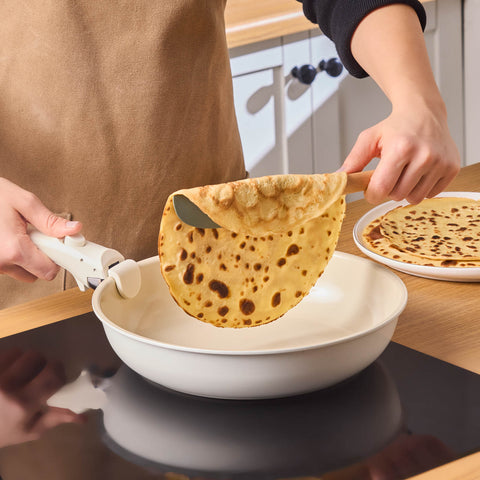 Karaca Comfort 6 Piece Ceramic Cookware Set With Detachable Handle