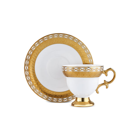 Karaca Hürrem Coffee Cup Set for 6 People, 90 ml