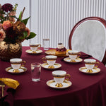 Karaca Hürrem Coffee Cup Set for 6 People, 90 ml