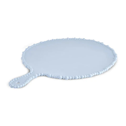Karaca Perla Round Melamine Cheese Plate, 42 cm, Blue
