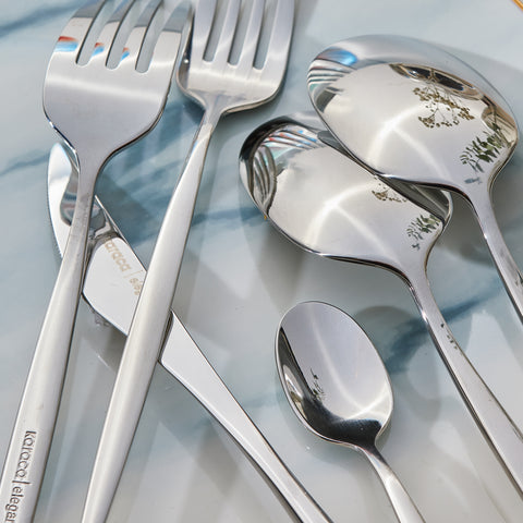 Karaca Lizbon 30-Piece Cutlery Set for 6 People