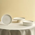 Karaca Salvare – 7-Piece Serving Set for 6 People, White