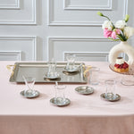 Karaca Nehir 19-piece tea set