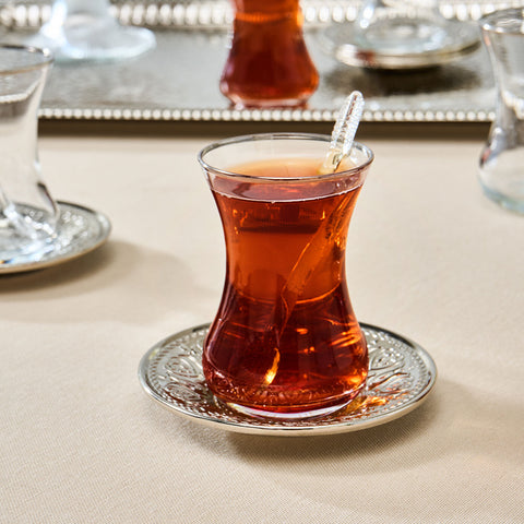 Karaca Deniz 19-Piece Tea Set for 6 People