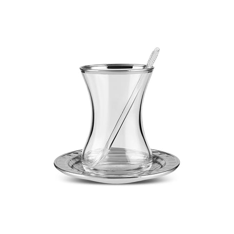 Karaca Deniz 19-Piece Tea Set for 6 People