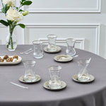 Karaca Ada 18-delige Theeset voor 6 Personen Platina