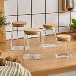 Karaca Prism, 4-piece storage jar set  
