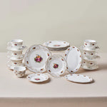 Karaca Forever Bone Antique Gold 26-Piece Breakfast Set