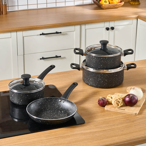 Cookplus Cookplus Aura Roller 7-piece Cookware Set – Karaca Netherlands