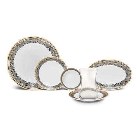Karaca Globe, 26-delige ontbijtset voor 6 personen