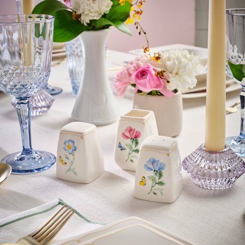 Karaca Square Bone Velora 53-Piece Dinner Set for 12 People