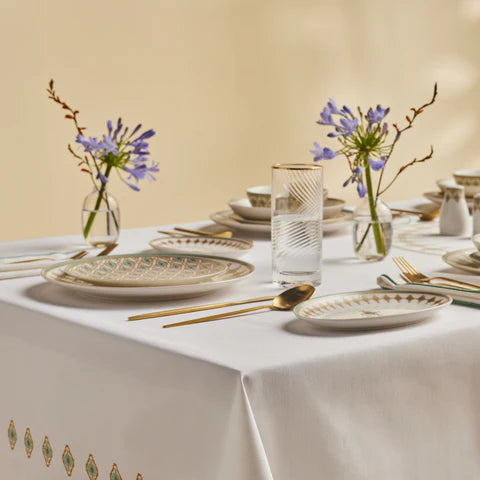 Karaca Forever Bone Dorothy, 53-Delig Dinerservies Voor 12 Personen