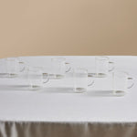 Karaca Guido 6-Piece Tea Cup Set for 6 People, 200 ml, Transparent