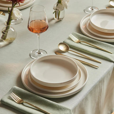 Karaca Stream Bone Felix XL 18-Piece Dinner Set For 6 Persons