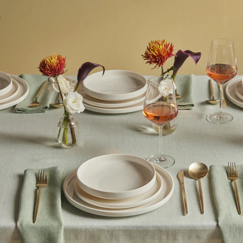 Karaca Stream Bone Felix XL 18-Piece Dinner Set For 6 Persons