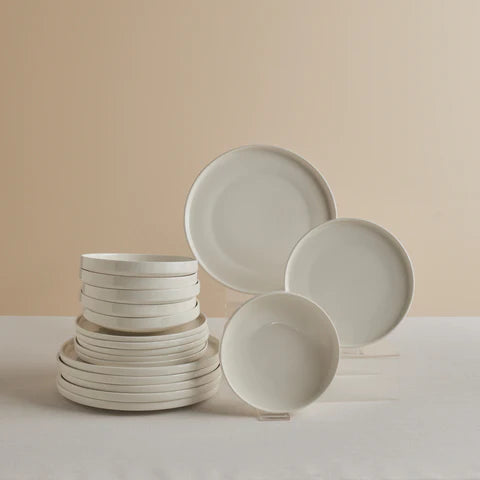 Karaca Stream Bone Felix XL 18-Delig Serviesset Voor 6 Personen