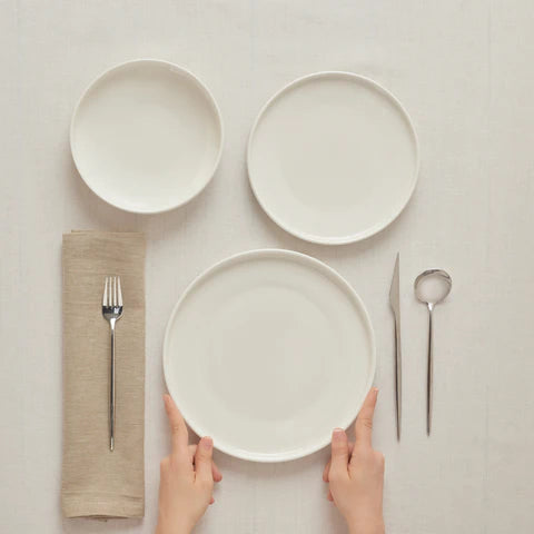 Karaca Stream Bone Felix XL 18-Piece Dinner Set For 6 Persons