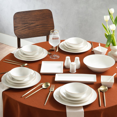 Karaca Donatella 70-Piece Dinner Set For 12 Persons – New Bone