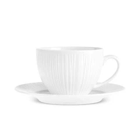Karaca Anna Embossed Tea Cup Set For 6 Persons, 220 Ml